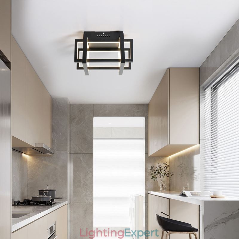 WiFi Smart Ceiling Light Fixture Flush Mount Ceiling Lamp