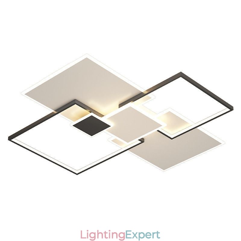 Flush Mount Square Ceiling Light Fixture