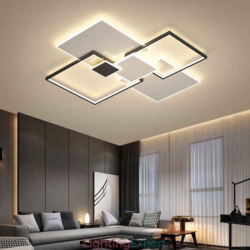 Flush Mount Square Ceiling Light Fixture