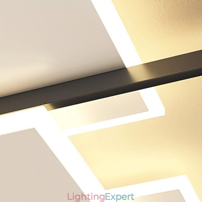 Flush Mount Square Ceiling Light Fixture