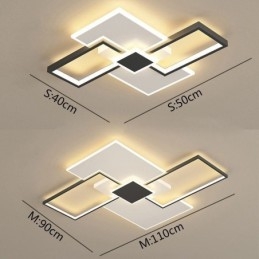 Flush Mount Square Ceiling Light Fixture
