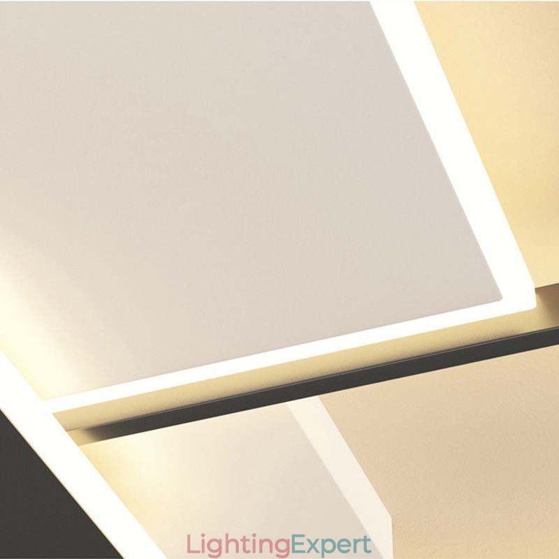 Flush Mount Square Ceiling Light Fixture