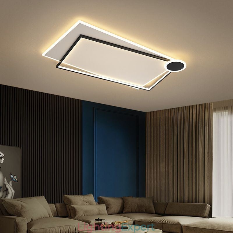 Flush Mount Minimalist Ceiling Light Fixture