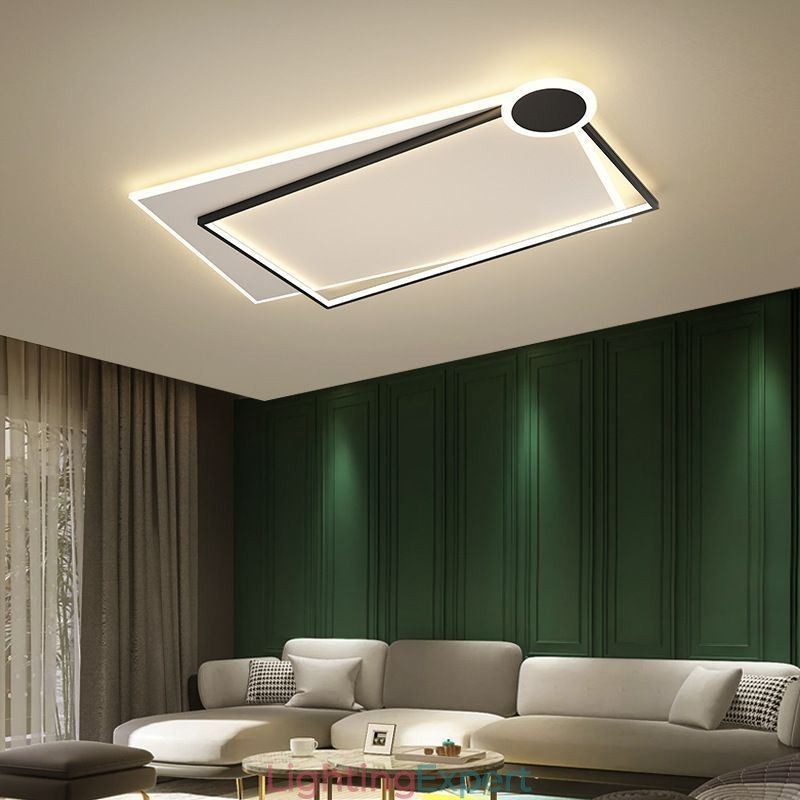 Flush Mount Minimalist Ceiling Light Fixture