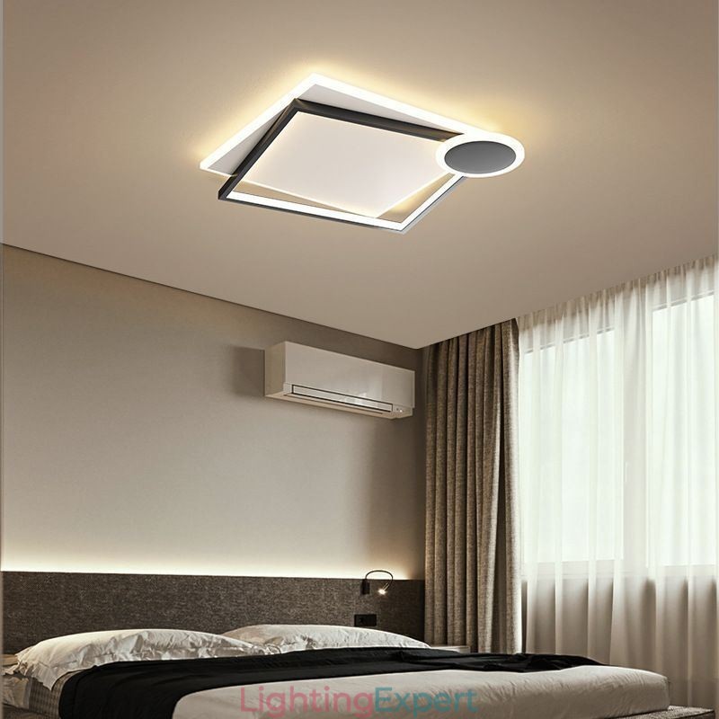 Flush Mount Minimalist Ceiling Light Fixture