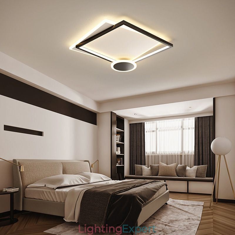 Flush Mount Minimalist Ceiling Light Fixture