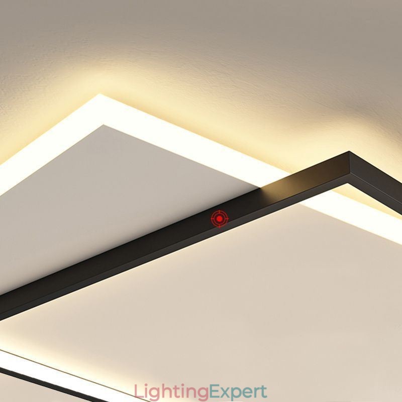 Flush Mount Minimalist Ceiling Light Fixture