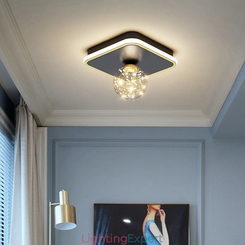 Flush Mount Home Decor Ceiling Light Fixture