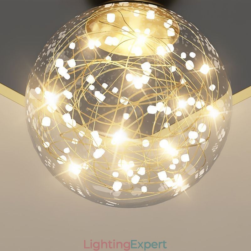 Flush Mount Home Decor Ceiling Light Fixture