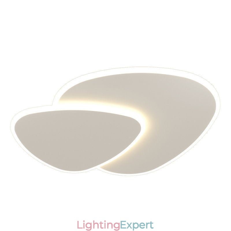 Flush Mount Double Triangle Ceiling Lighting