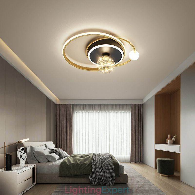 Flush Mount Home Decor Minimalist Ceiling Light Fixture