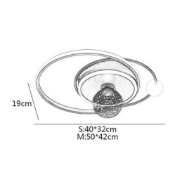 Flush Mount Home Decor Ceiling Light
