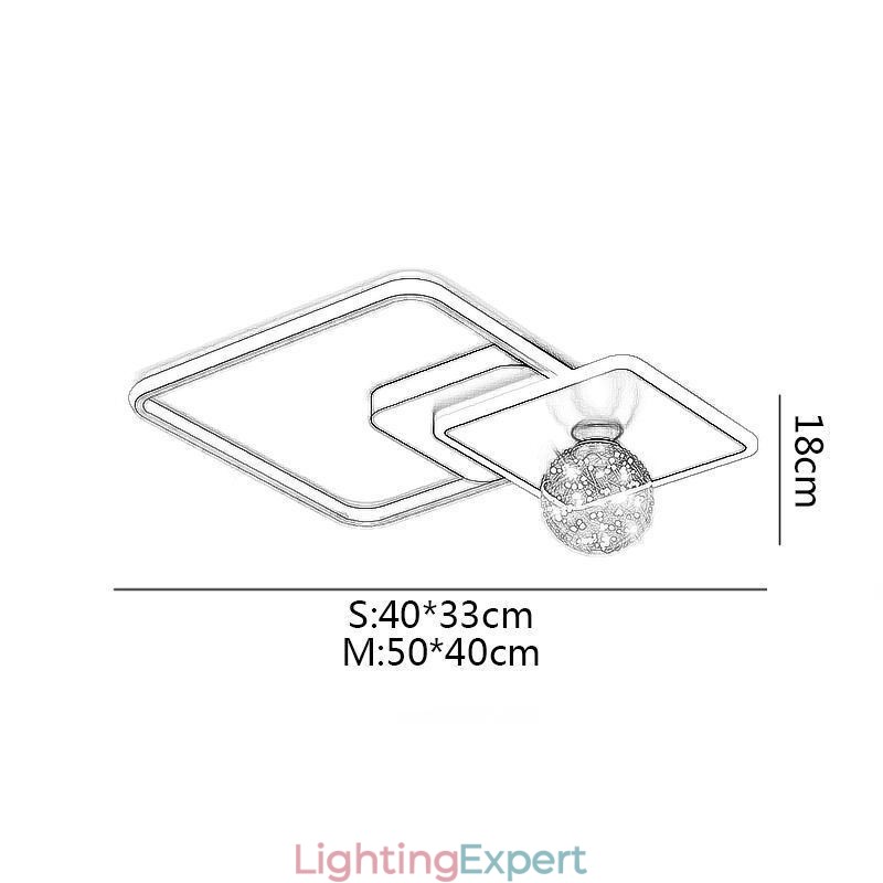 Flush Mount Home Decor Ceiling Lighting Fixture