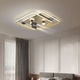 Square Flush Mount Acrylic Ceiling Light Spotlight