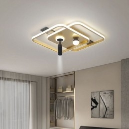 Square Flush Mount Acrylic Ceiling Light Spotlight