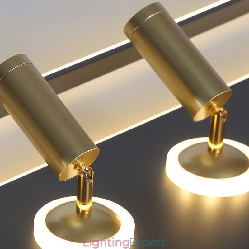 Square Flush Mount Acrylic Ceiling Light Spotlight