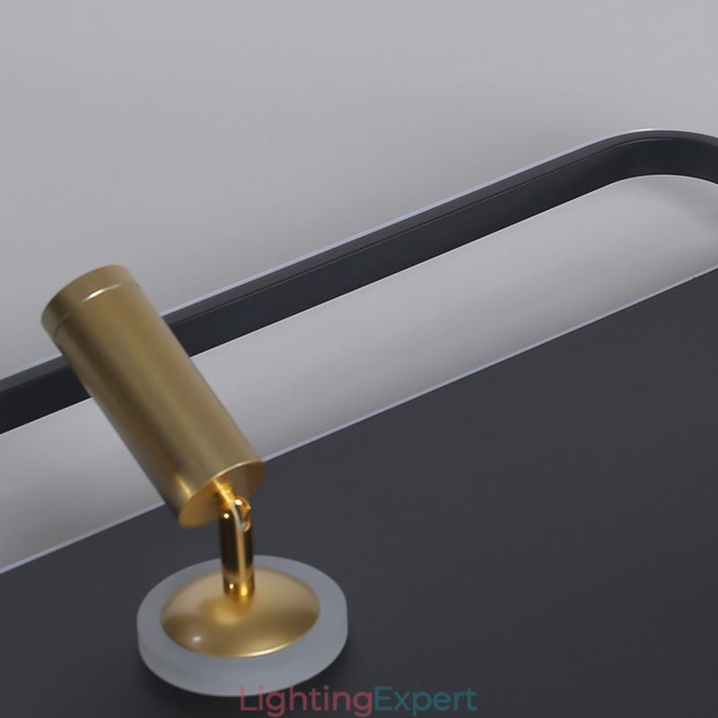 Square Flush Mount Acrylic Ceiling Light Spotlight