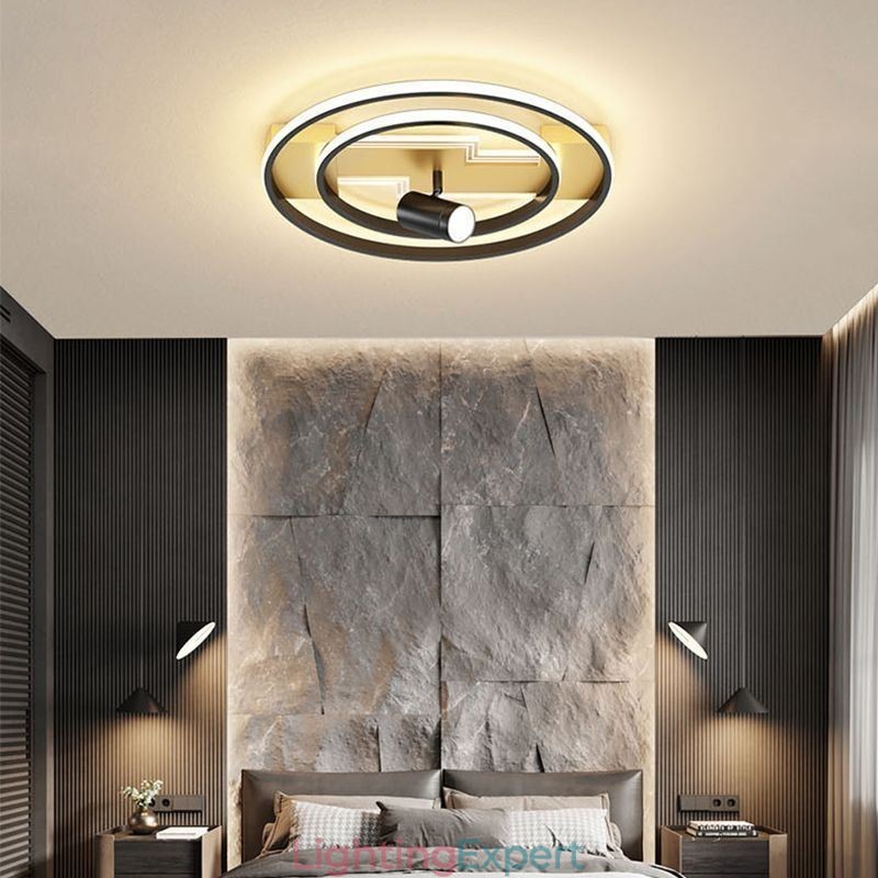 Geometric Flush Mount Acrylic Ceiling Light Spotlight