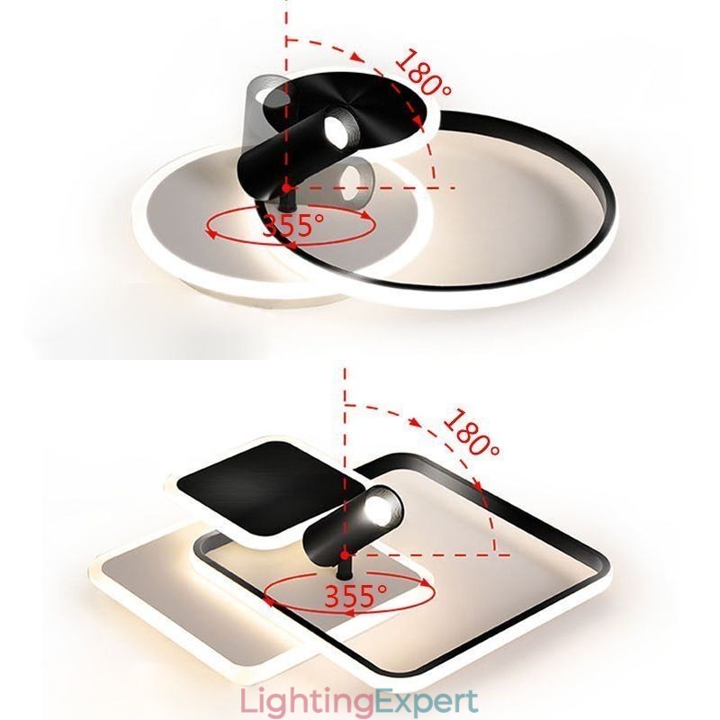 Ceiling Lamp Creative Acrylic Flush Mount Spotlight