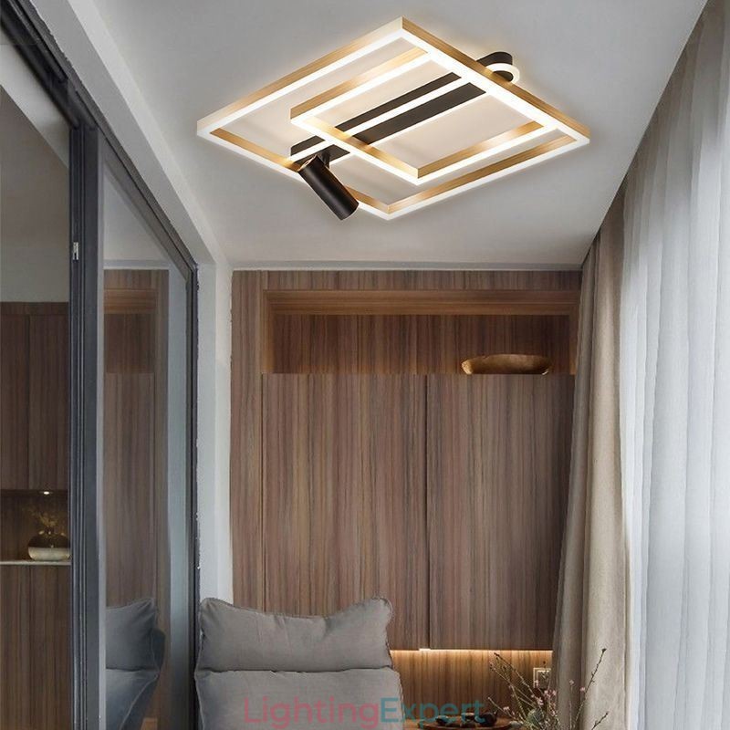 Flush Mount Minimalist Acrylic Ceiling Lamp Spotlight