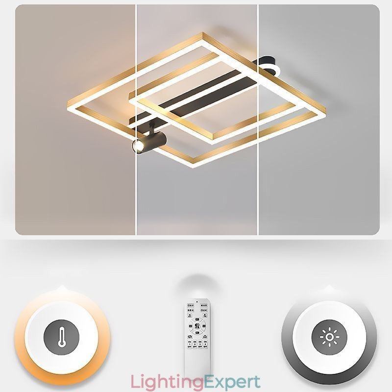 Flush Mount Minimalist Acrylic Ceiling Lamp Spotlight