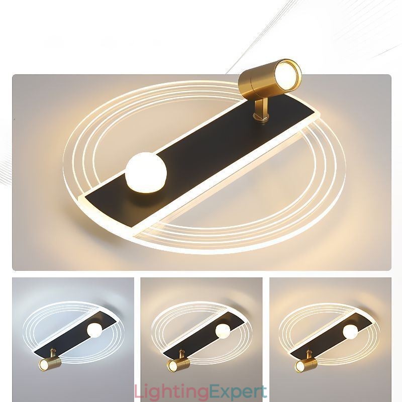 Ceiling Lamp Unique Acrylic Decor Lighting Spotlight