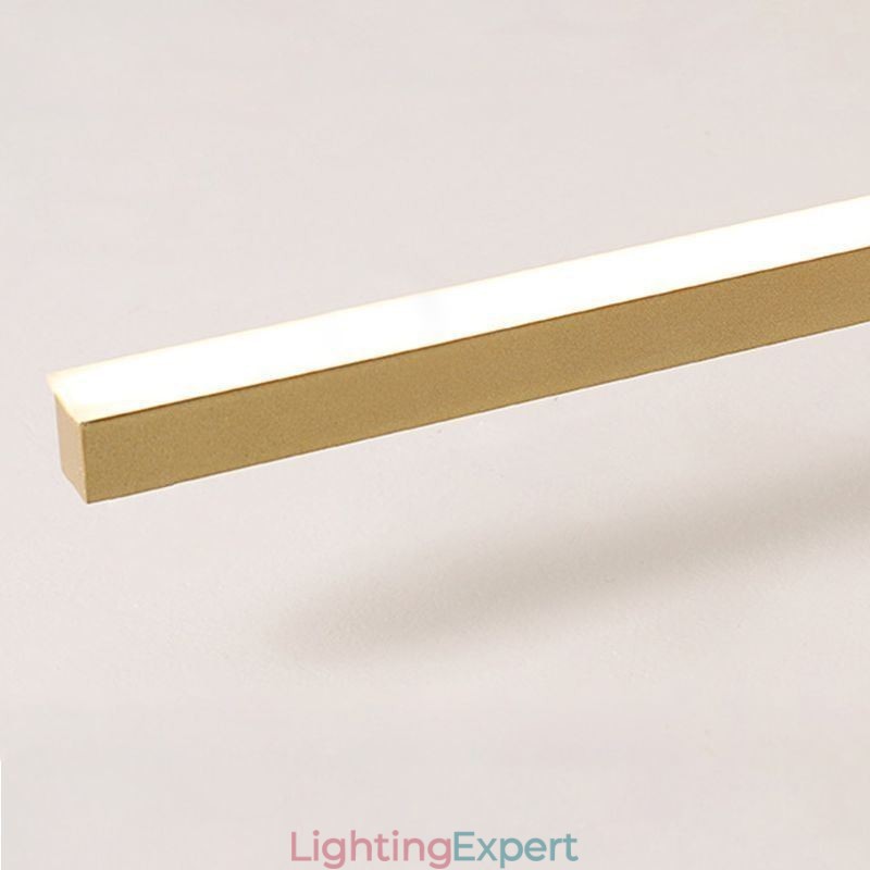Flush Mount Acrylic Irregular Linear Lamp Spotlight