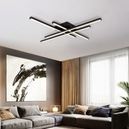 Linear Flush Mount Ceiling Light Simple Acrylic Lighting