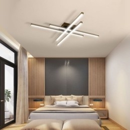 Linear Flush Mount Ceiling Light Simple Acrylic Lighting