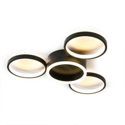 4 Ring Flush Mount Ceiling Light