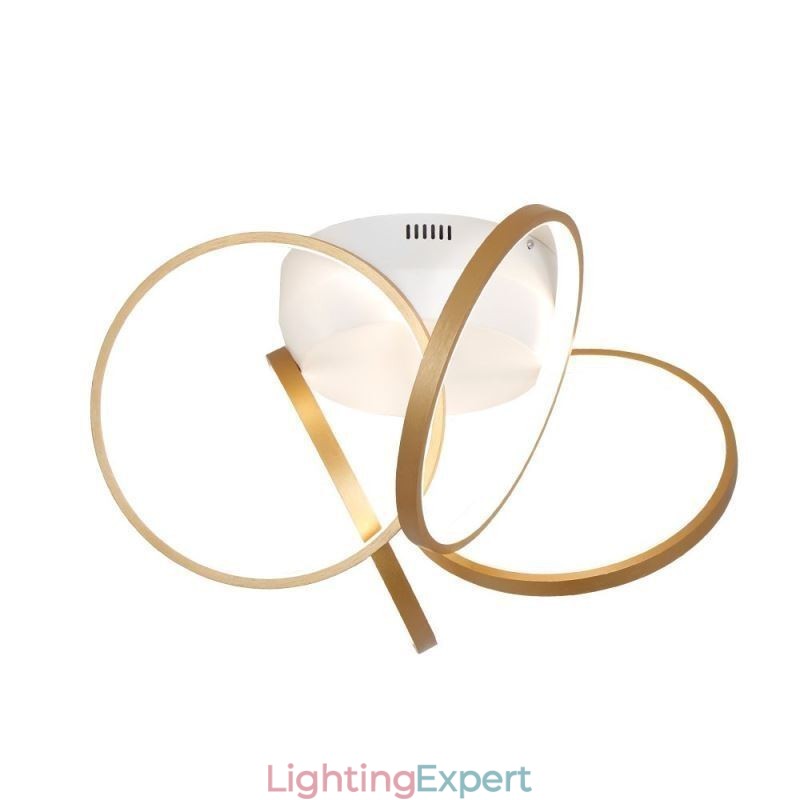 Acrylic Halo Ring Flush Mount Ceiling Light