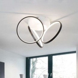 Acrylic Halo Ring Flush Mount Ceiling Light