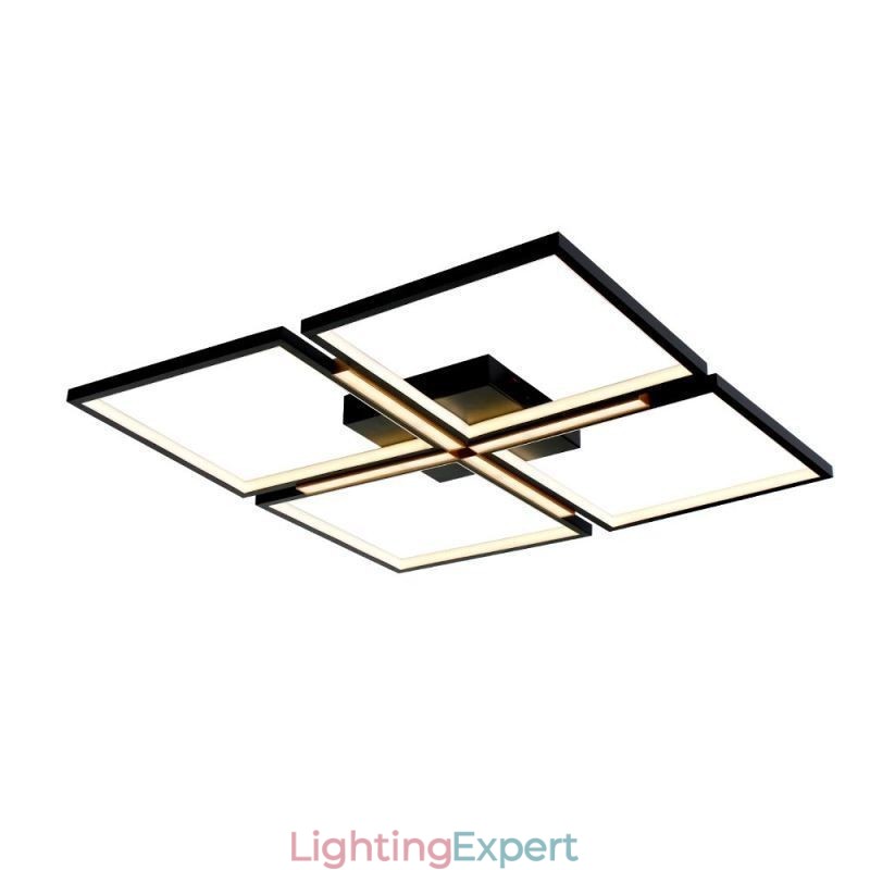 Square Flush Mount Ceiling Light Acrylic Decorative Light