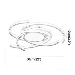 Modern Simple Flush Mount Ceiling Light