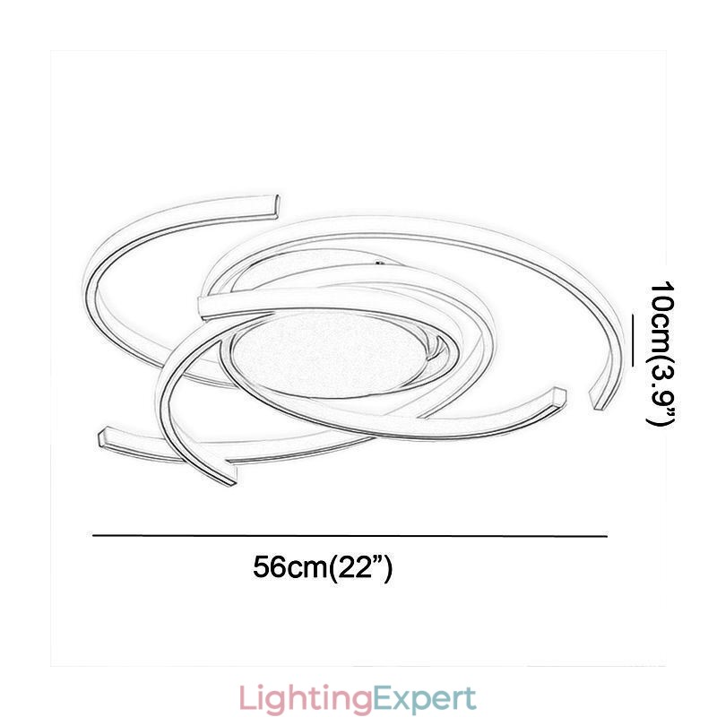 Modern Simple Flush Mount Ceiling Light