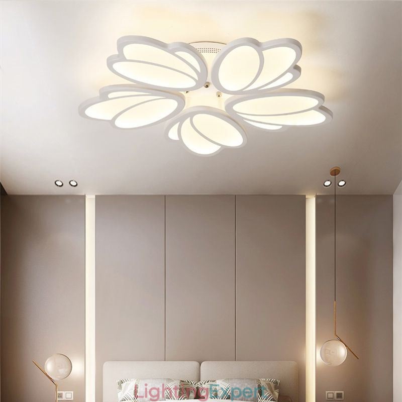 Modern Flush Mount Ceiling Light Tulip Decorative Lighting