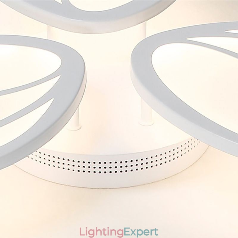 Modern Flush Mount Ceiling Light Tulip Decorative Lighting