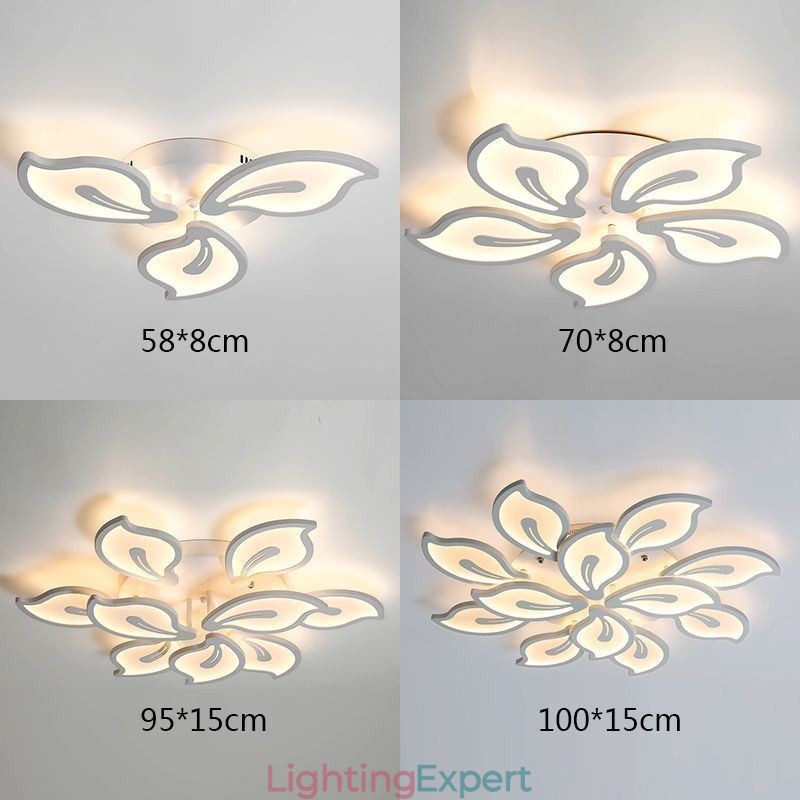 Creative Petal Flush Mount Ceiling Light