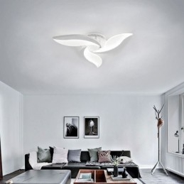 Acrylic Petal Flush Mount Ceiling Light