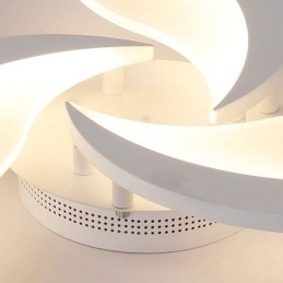 Acrylic Petal Flush Mount Ceiling Light