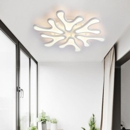 Acrylic Antler Flush Mount Ceiling Light