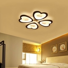 Heart Shaped Petal Ceiling Light Flush Mount