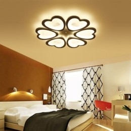Heart Shaped Petal Ceiling Light Flush Mount