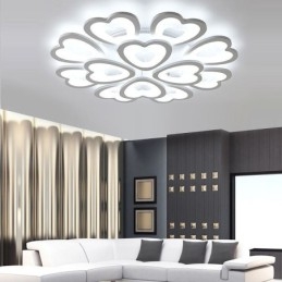 Heart Shaped Petal Ceiling Light Flush Mount