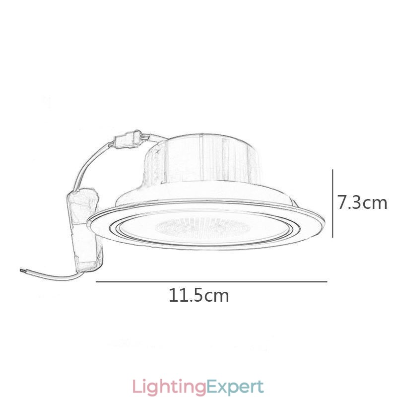 Downlight Bluetooth Music Speaker Lamp Mobile Phone Smart Ceiling Light