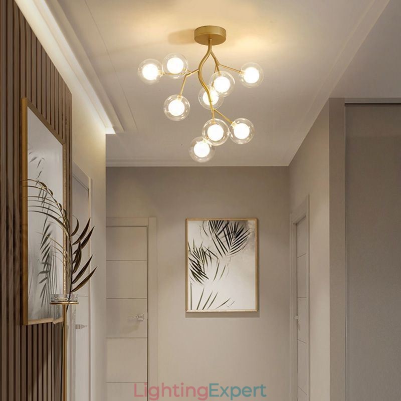 Nordic Branches Flush Mount Ceiling Light