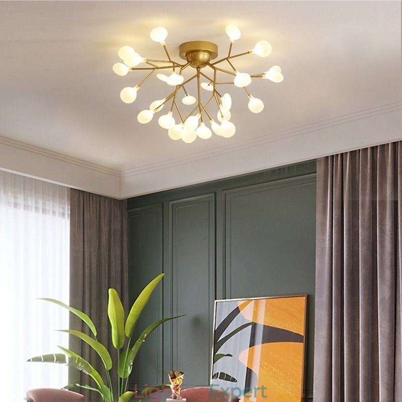 Nordic Minimalist Flush Mount Ceiling Light Decorative Light Fixture
