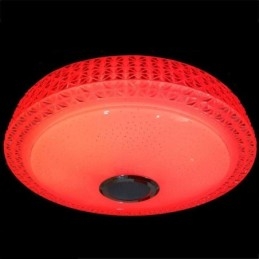 Ceiling Light Decorative Lamp Remote APP Control Bluetooth Music Speaker Flush Mount
