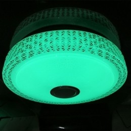 Ceiling Light Decorative Lamp Remote APP Control Bluetooth Music Speaker Flush Mount