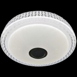 Ceiling Light Decorative Lamp Remote APP Control Bluetooth Music Speaker Flush Mount